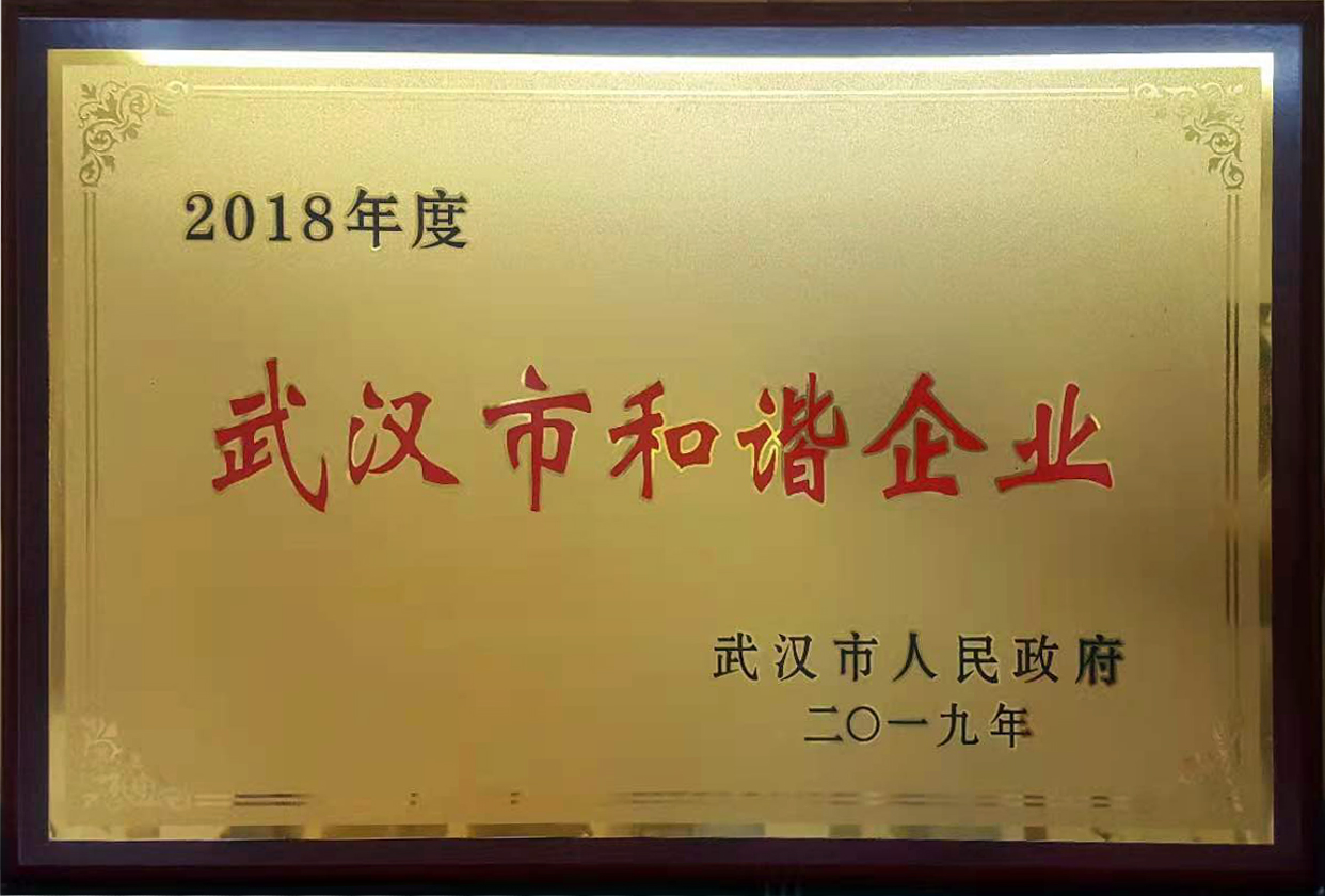 武汉市和谐企业 武汉市和谐企业